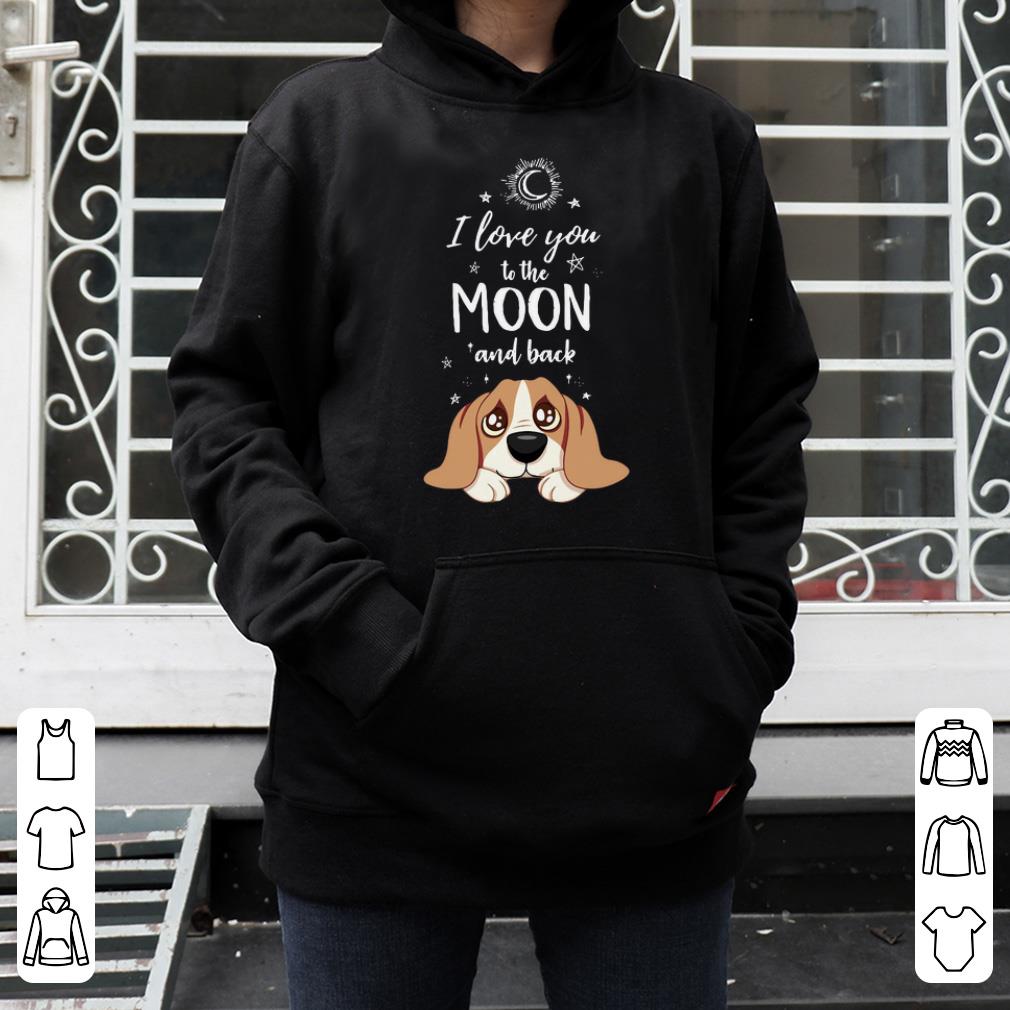 I love to the moon and back dog shirt 4 - I love to the moon and back dog shirt