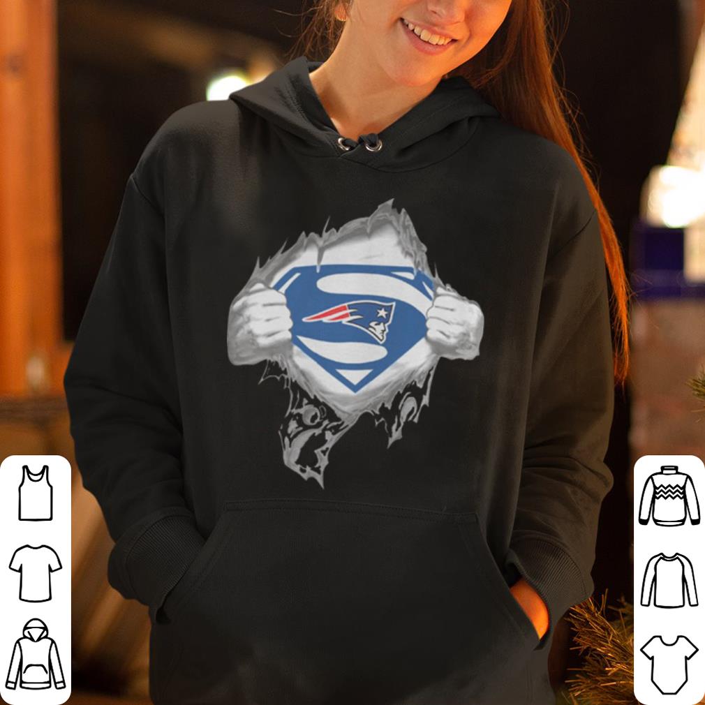 Superman New England Patriots shirt 4 - Superman New England Patriots shirt