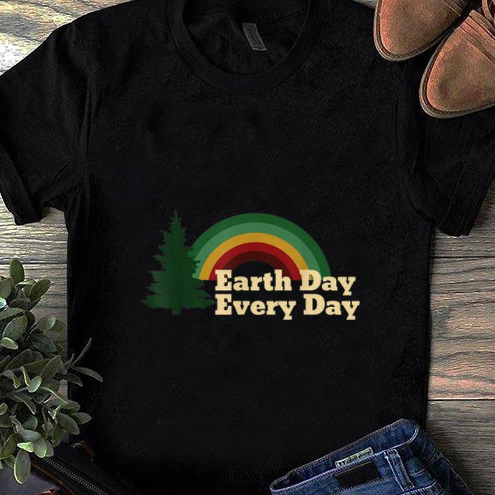 Hot Earth Day Everyday Rainbow Pine Tree shirt 1 - Hot Earth Day Everyday Rainbow Pine Tree shirt