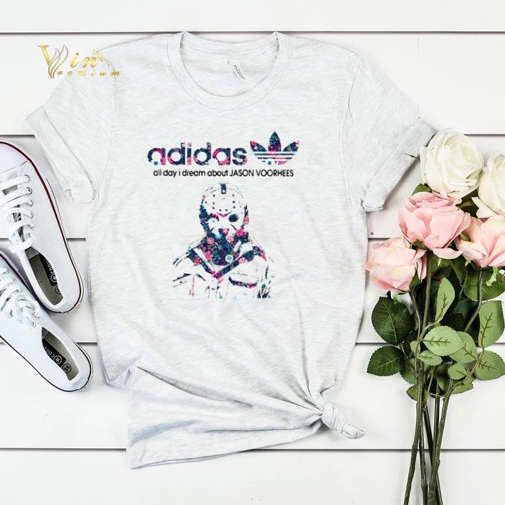 I dream about Jason Voorhees adidas all day shirt I dream about Jason Voorhees adidas all day shirt 4 - I dream about Jason Voorhees adidas all day shirt