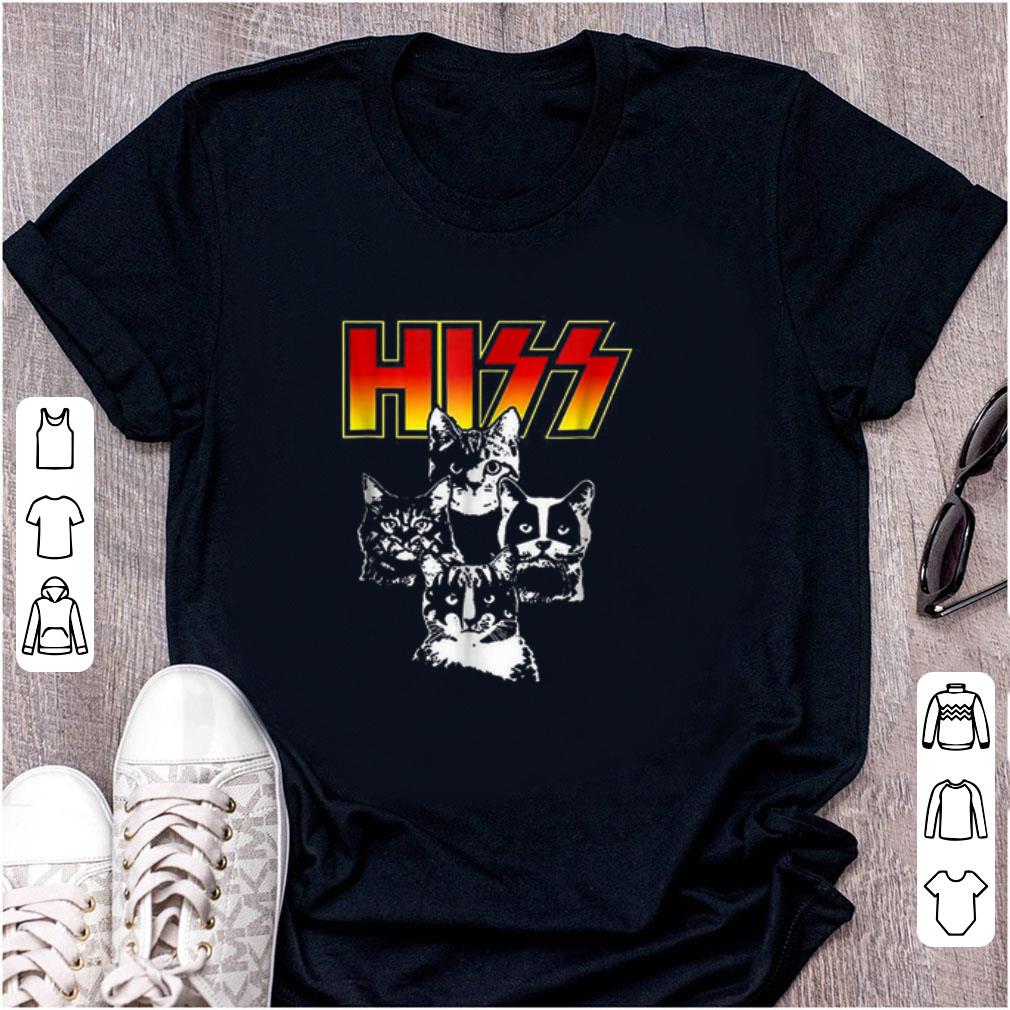 Nice Hiss Kitten Cats Rock shirt 1 - Nice Hiss Kitten Cats Rock shirt