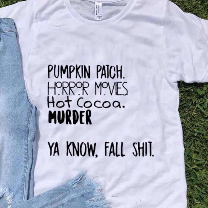 Official Pumpkin Patch Watch Horror Movie Halloween shirt 1 - Official Pumpkin Patch Watch Horror Movie Halloween shirt