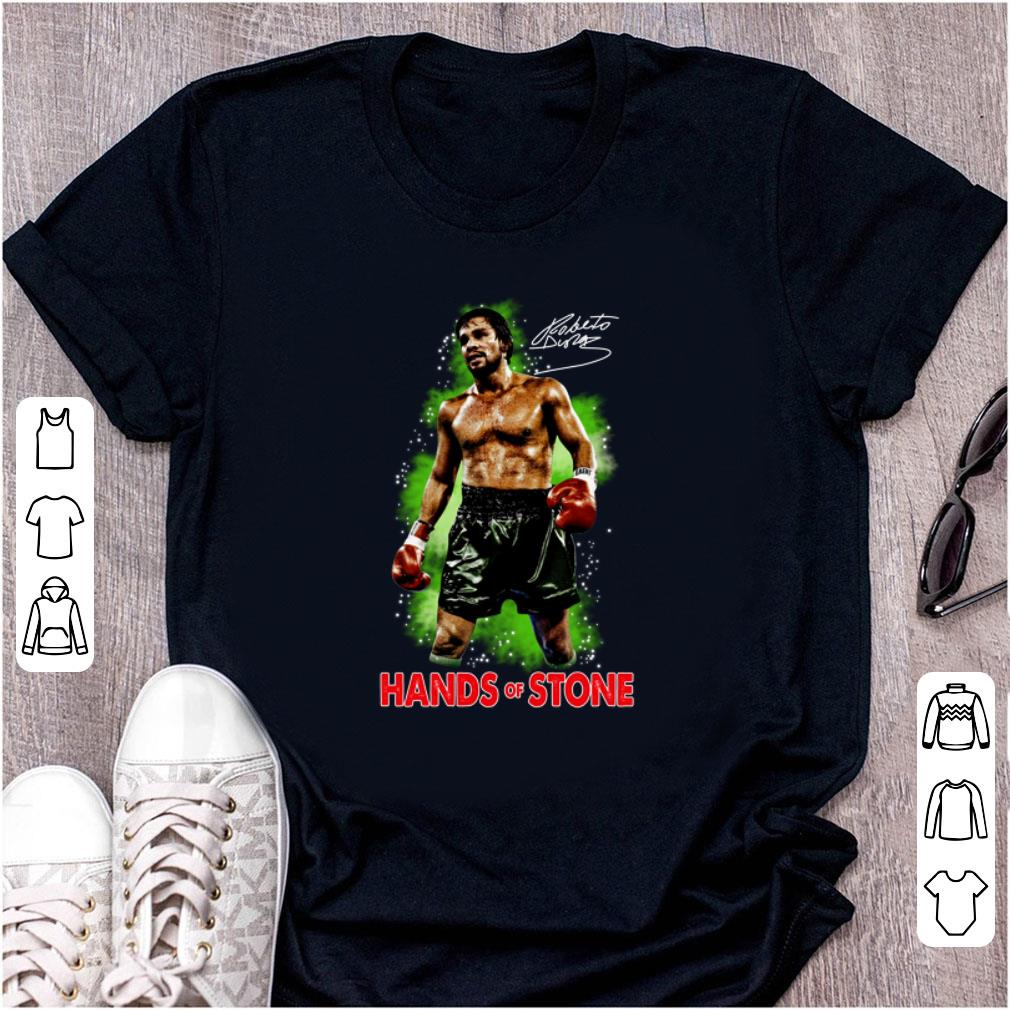 Official Roberto Duran Hand Of Stone Signature shirt 1 - Official Roberto Duran Hand Of Stone Signature shirt