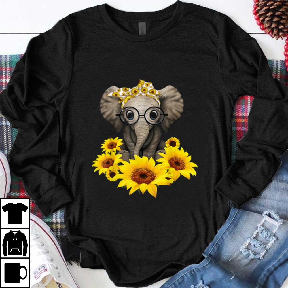 Official Sunflower Headband Elephant shirt 1 - Official Sunflower Headband Elephant shirt