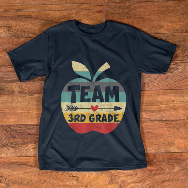 Official Team 3rd Grade Back To Shool Vintage shirt 1 - Official Team 3rd Grade Back To Shool Vintage shirt