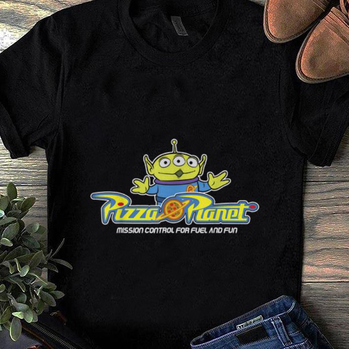 Original Disney Pixar Toy Story Alien Pizza Planet Mission Control shirt 1 2 - Original Disney Pixar Toy Story Alien Pizza Planet Mission Control shirt