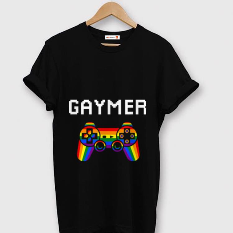 Premium Gaymer Pride Month LGBT Gamer Lover shirt 1 - Premium Gaymer Pride Month LGBT Gamer Lover shirt