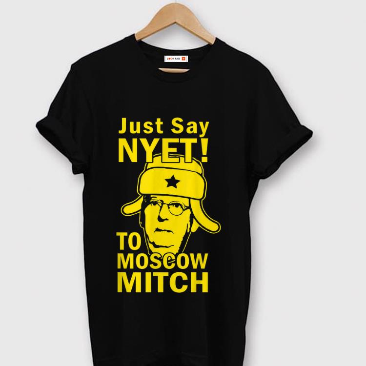 Premium Just Say Nyet To Moscow Mitch McConnell 2020 Kentucky shirt 1 - Premium Just Say Nyet To Moscow Mitch McConnell 2020 Kentucky shirt