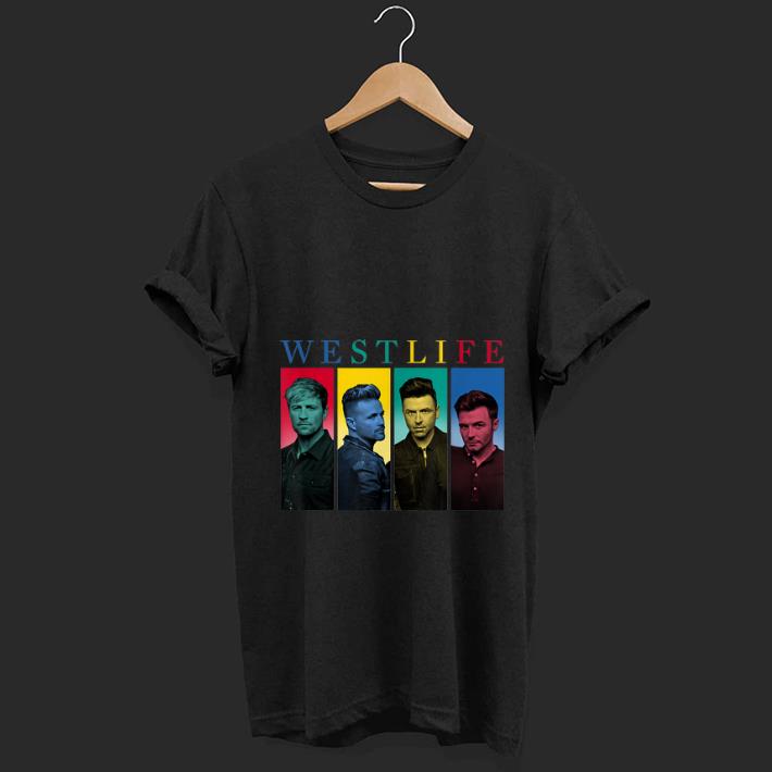 Premium Westlife Colour Heads shirt 1 - Premium Westlife Colour Heads shirt