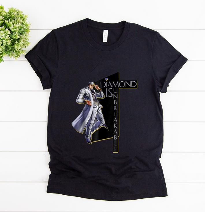 Premium diamond is unbreakable JoJo Bizarre shirt 1 - Premium diamond is unbreakable JoJo Bizarre shirt