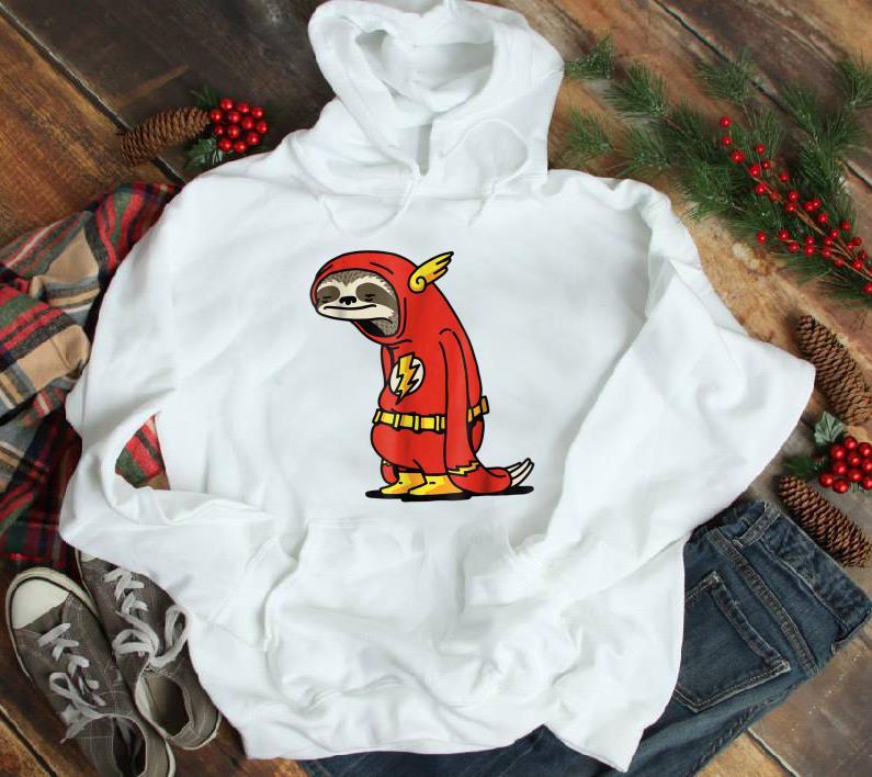 Pretty Sloth Superhero The Flash DC shirt 1 - Pretty Sloth Superhero The Flash DC shirt