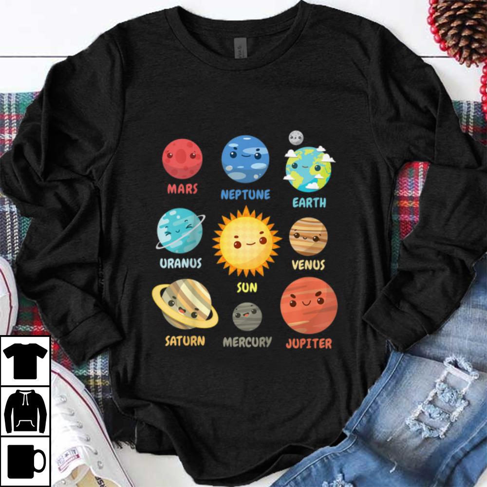 Top Solar System Planets shirt 1 - Top Solar System Planets shirt