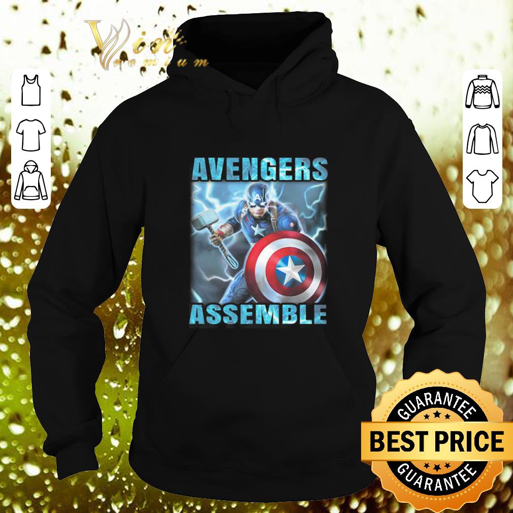 Awesome Avenger Assemble Captain America shirt 4 - Awesome Avenger Assemble Captain America shirt