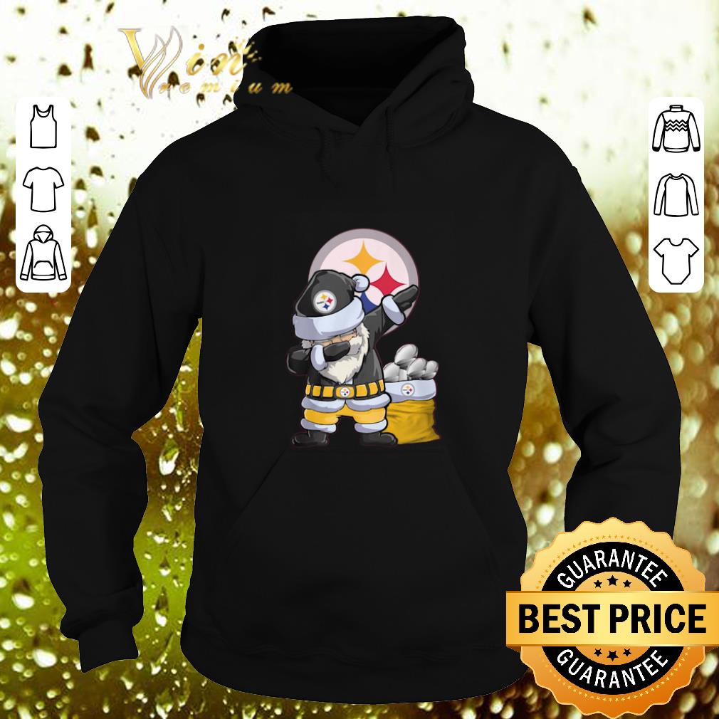 Awesome Dabbing Santa Pittsburgh Steelers Logo Christmas shirt Awesome Dabbing Santa Pittsburgh Steelers Logo Christmas shirt 4 - Awesome Dabbing Santa Pittsburgh Steelers Logo Christmas shirt