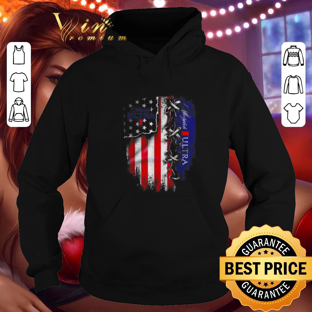 Awesome Michelob Ultra beer inside American flag shirt Awesome Michelob Ultra beer inside American flag shirt 4 - Awesome Michelob Ultra beer inside American flag shirt