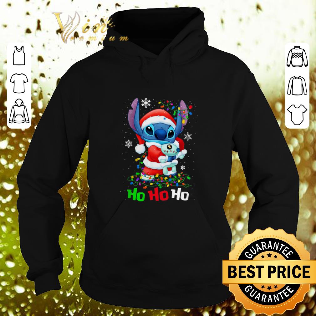 Awesome Stitch Ohana Ho Ho Ho Christmas shirt 4 - Awesome Stitch Ohana Ho Ho Ho Christmas shirt