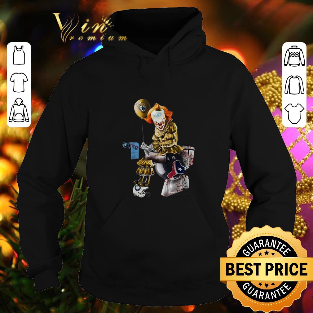 Best Pennywise Jaguars Tennessee Titans Houston Texans Toilet shirt Best Pennywise Jaguars Tennessee Titans Houston Texans Toilet shirt 4 - Best Pennywise Jaguars Tennessee Titans Houston Texans Toilet shirt