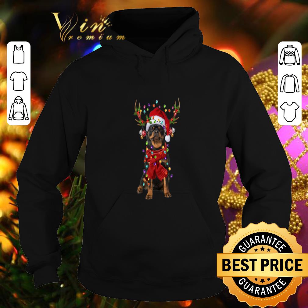 Best Rottweiler Reindeer Christmas shirt 4 - Best Rottweiler Reindeer Christmas shirt