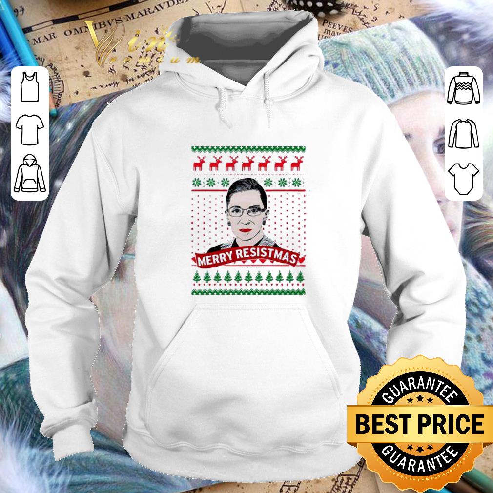 Best Ruth Bader Ginsburg Merry Resistmas Christmas shirt Best Ruth Bader Ginsburg Merry Resistmas Christmas shirt 4 - Best Ruth Bader Ginsburg Merry Resistmas Christmas shirt