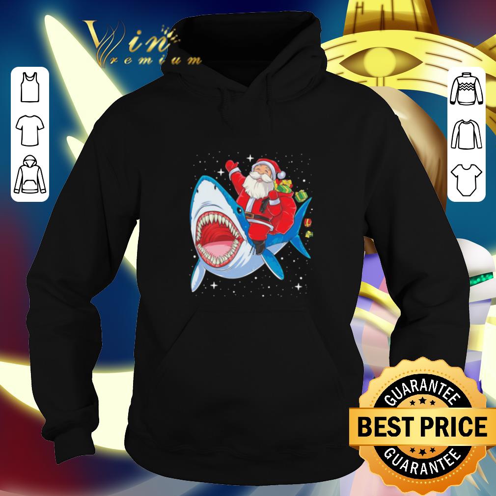 Cheap Satan riding shark Christmas shirt 4 - Cheap Satan riding shark Christmas shirt