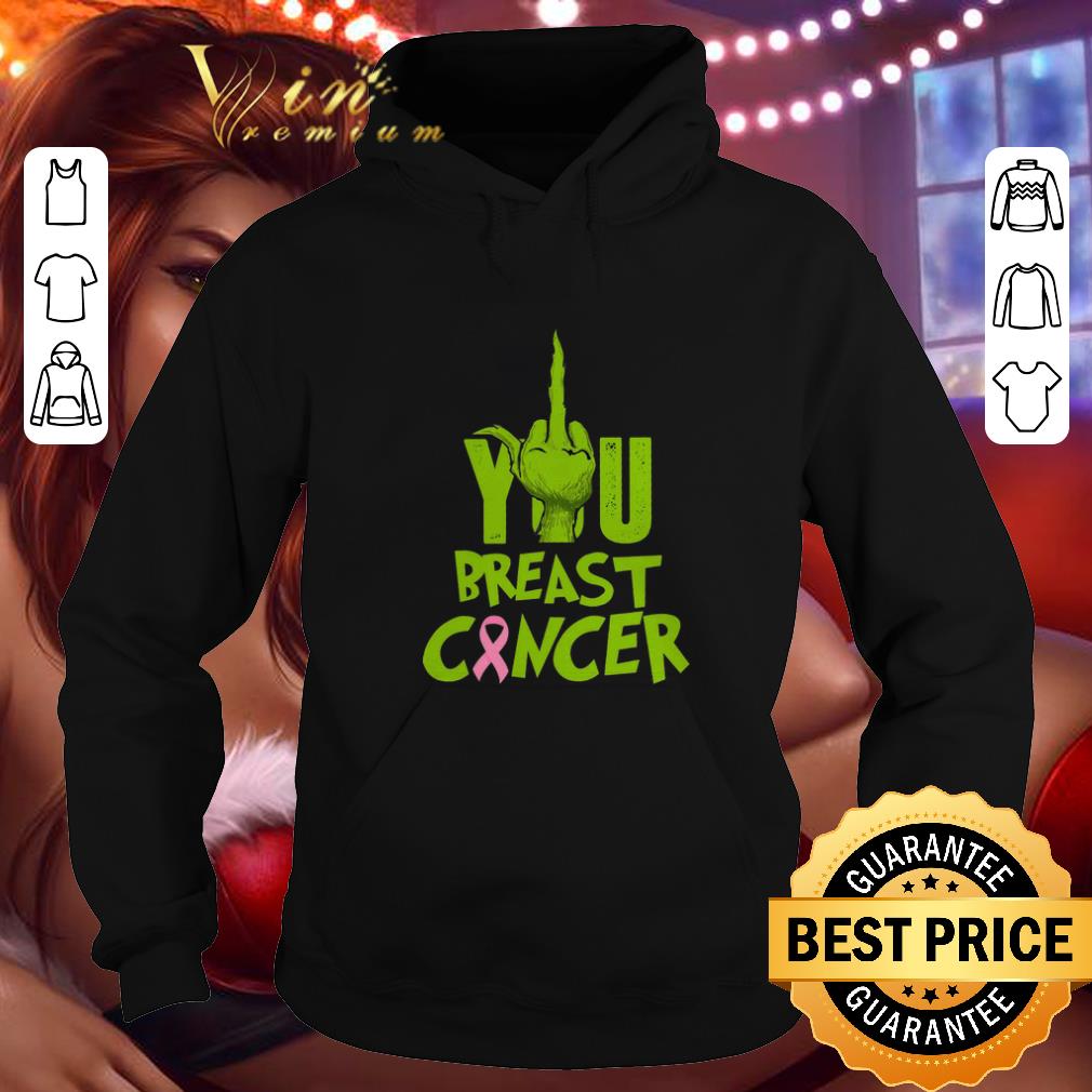 Pretty Grinch Hand You Breast Cancer shirt Pretty Grinch Hand You Breast Cancer shirt 4 - Pretty Grinch Hand You Breast Cancer shirt