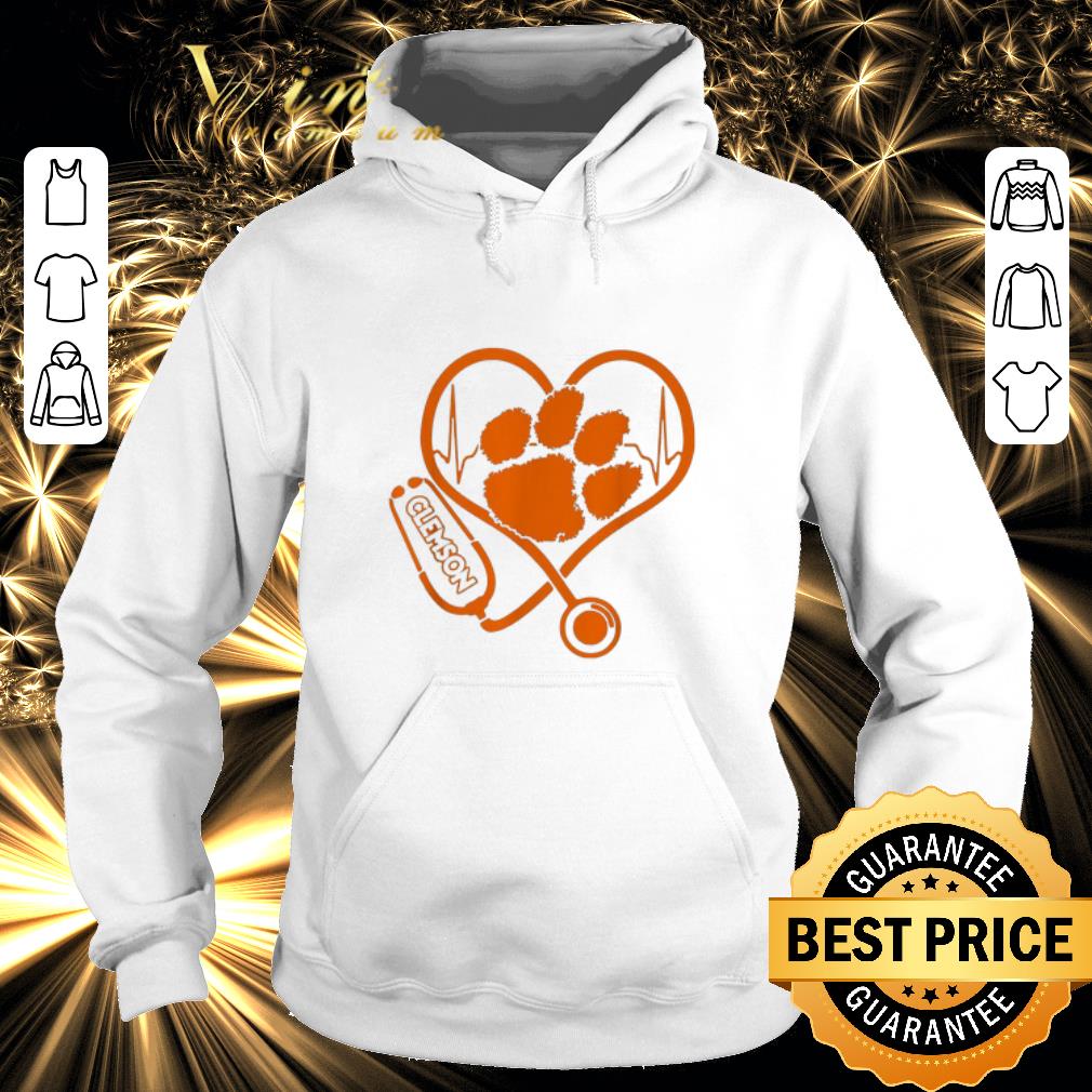 Pretty Stethoscope love Clemson Tigers shirt 4 - Pretty Stethoscope love Clemson Tigers shirt