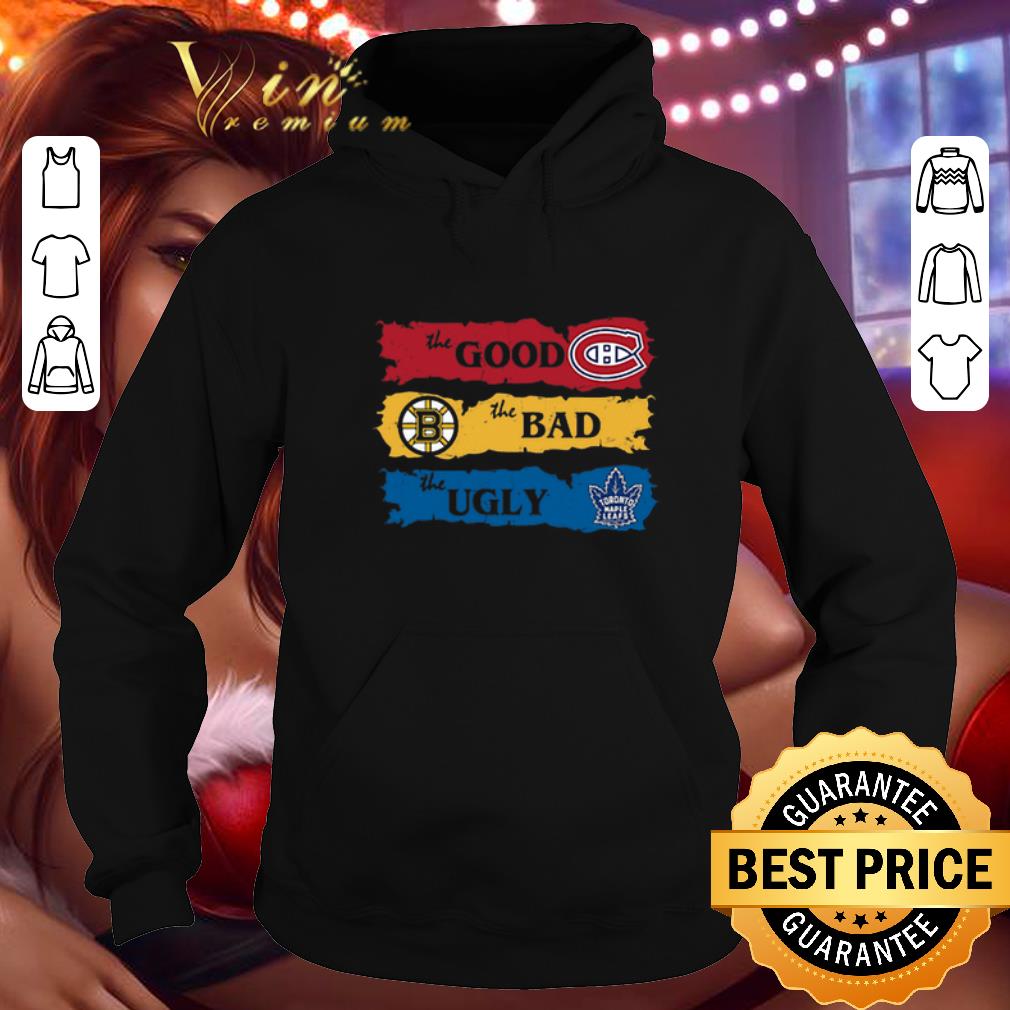 Pretty The Good Boston Bruins The Bad Boston Bruins Leafs The Ugly shirt Pretty The Good Boston Bruins The Bad Boston Bruins Leafs The Ugly shirt 4 - Pretty The Good Boston Bruins The Bad Boston Bruins Leafs The Ugly shirt