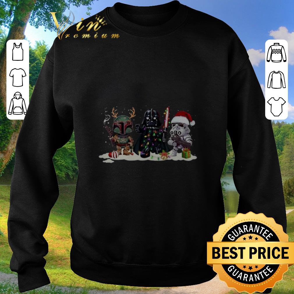 Stormtrooper Jango Fett Darth Vader Christmas shirt Stormtrooper Jango Fett Darth Vader Christmas shirt 4 - Stormtrooper Jango Fett Darth Vader Christmas shirt