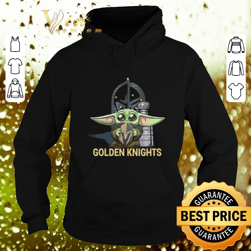 Awesome Baby Yoda hug Vegas Golden Knights Star Wars Mandalorian shirt 4 - Awesome Baby Yoda hug Vegas Golden Knights Star Wars Mandalorian shirt