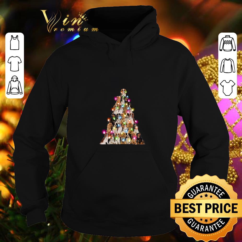 Awesome Cavalier King Charles Spaniel Christmas tree shirt 4 - Awesome Cavalier King Charles Spaniel Christmas tree shirt