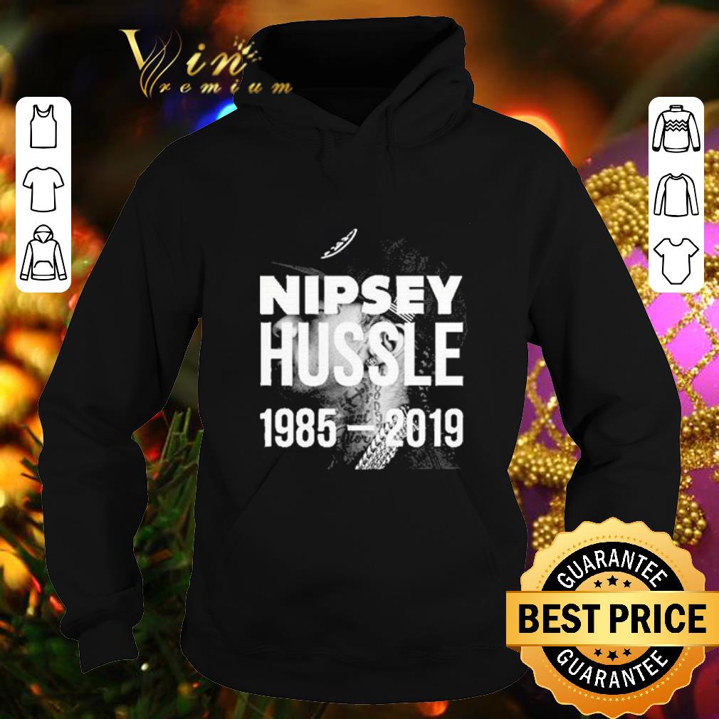 Awesome Rip King Nipsey Hussle 1985 2019 X TRA LAPS shirt 4 - Awesome Rip King Nipsey Hussle 1985-2019 X-TRA LAPS shirt