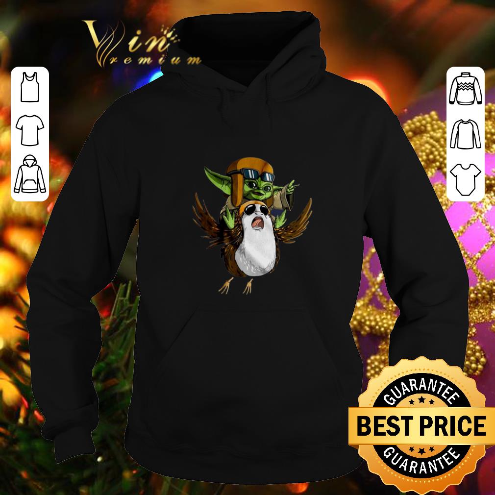 Awesome The Child Yoda Riding Porg shirt Awesome The Child Yoda Riding Porg shirt 4 - Awesome The Child Yoda Riding Porg shirt