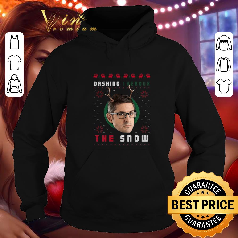 Best Louis Theroux Dashing Theroux The Snow Ugly Christmas sweater 4 - Best Louis Theroux Dashing Theroux The Snow Ugly Christmas sweater