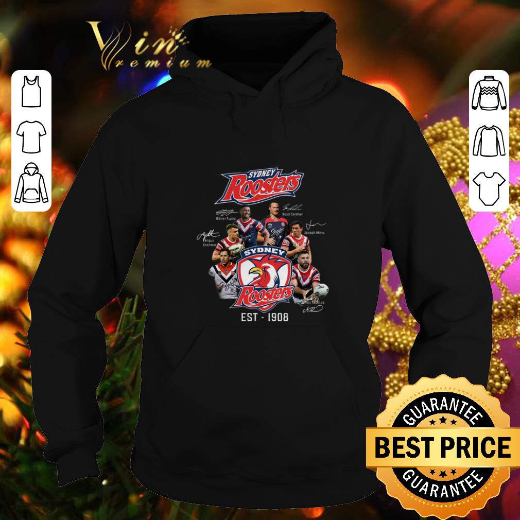 Best Sydney Roosters Players Est 1908 all signature shirt Best Sydney Roosters Players Est 1908 all signature shirt 4 - Best Sydney Roosters Players Est 1908 all signature shirt