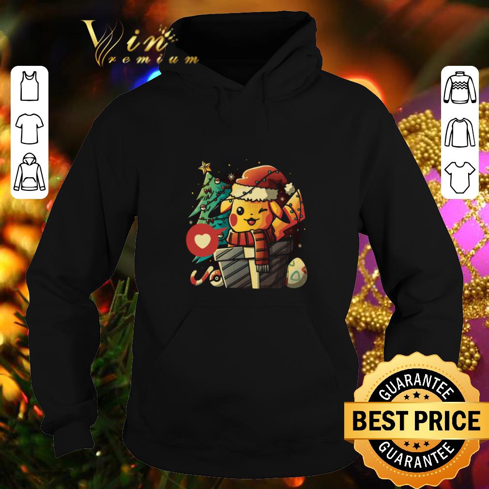 Hot Pikachu electric gift Christmas tree shirt 4 - Hot Pikachu electric gift Christmas tree shirt