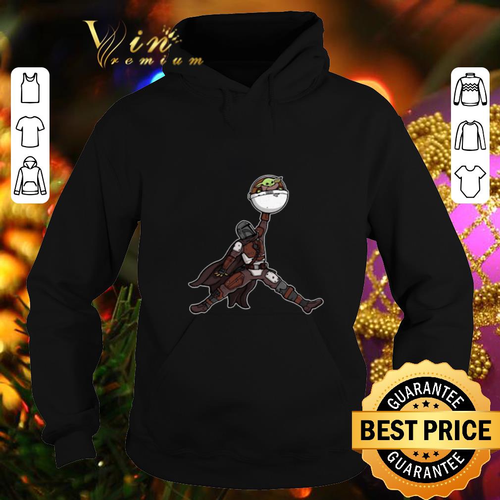 Pretty Boba Fett Air Jordan Baby Yoda The Mandalorian shirt 4 - Pretty Boba Fett Air Jordan Baby Yoda The Mandalorian shirt
