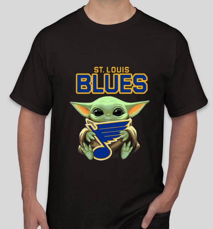 Pretty Star Wars Hockey Baby Yoda Hug St Louis Blues shirt 4 - Pretty Star Wars Hockey Baby Yoda Hug St Louis Blues shirt