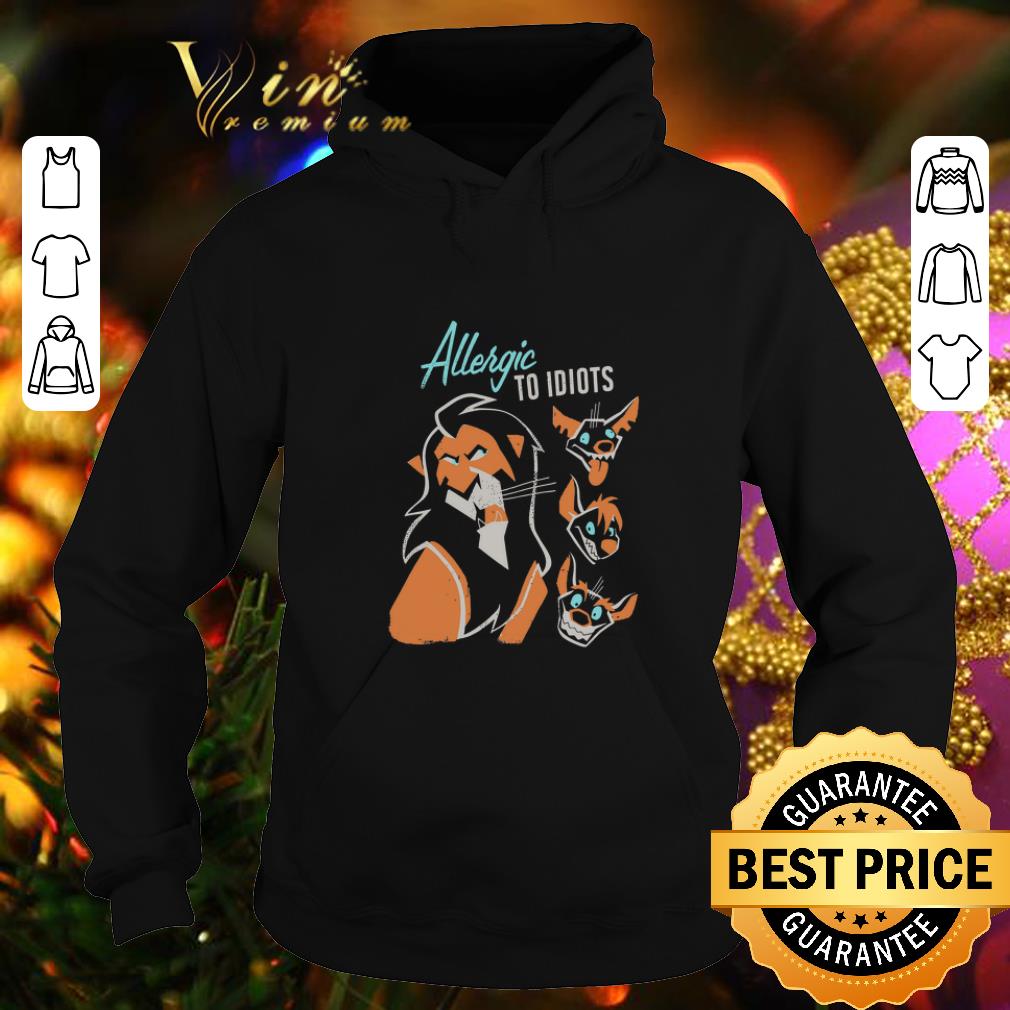 Pretty The Lion King Allergic To Idiots shirt Pretty The Lion King Allergic To Idiots shirt 4 - Pretty The Lion King Allergic To Idiots shirt