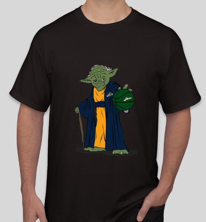 Awesome Master Yoda Basketball Utah Jazz shirt 4 - Awesome Master Yoda Basketball Utah Jazz shirt