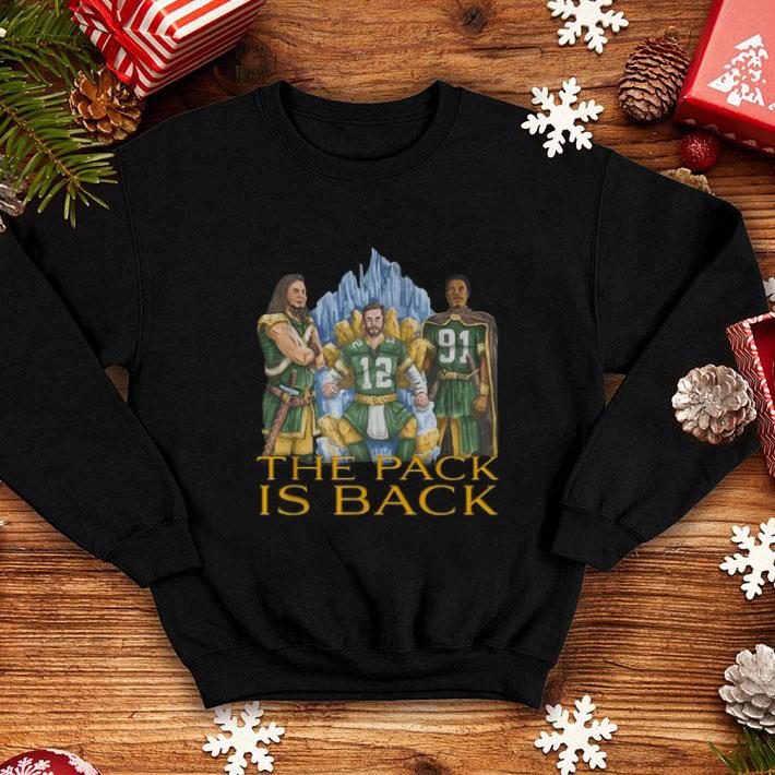 Green Bay Packers the pack is back shirt 4 - Green Bay Packers the pack is back shirt