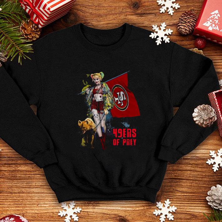 Awesome Harley Quinn Mashup San Francisco 49ers Of Prey shirt 4 - Awesome Harley Quinn Mashup San Francisco 49ers Of Prey shirt