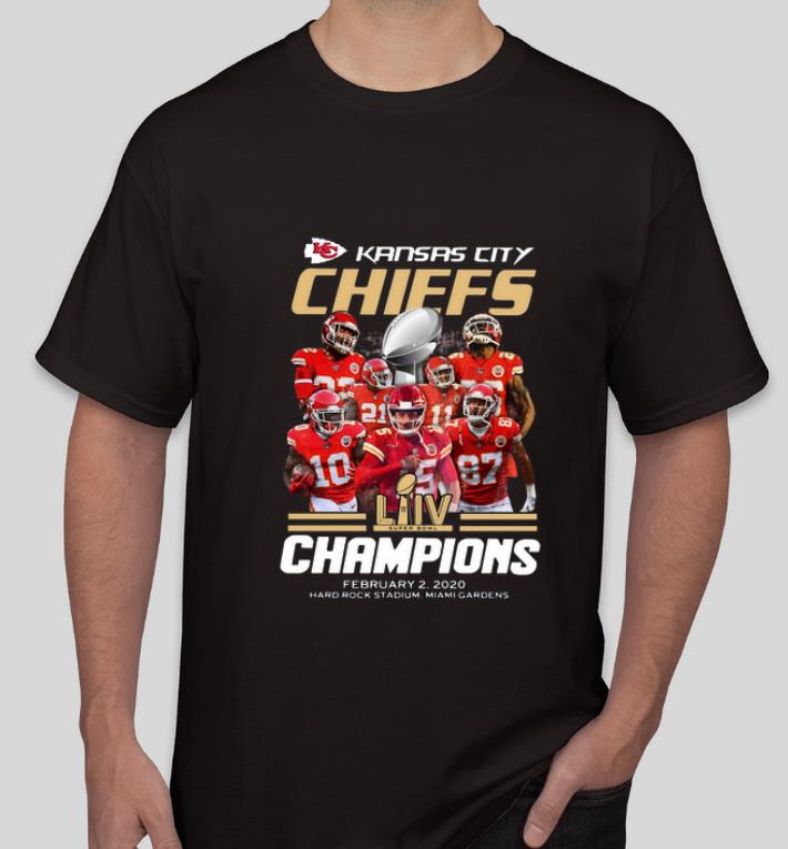 Hot Kansas City Chiefs Champions February 2 2020 Signatures shirt 4 - Hot Kansas City Chiefs Champions February 2 2020 Signatures shirt