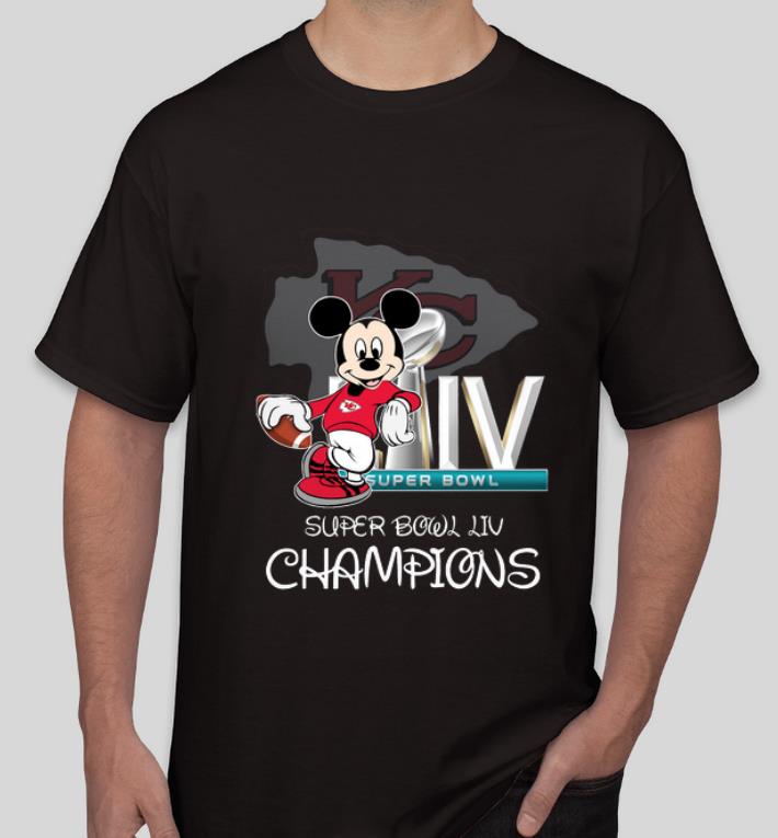 Hot Kansas City Chiefs Mickey Mouse Super Bowl Liv Champions shirt 4 - Hot Kansas City Chiefs Mickey Mouse Super Bowl Liv Champions shirt