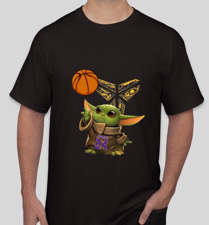 Hot Kobe Bryant Baby Yoda Black Mamba Basketball shirt 4 - Hot Kobe Bryant Baby Yoda Black Mamba Basketball shirt