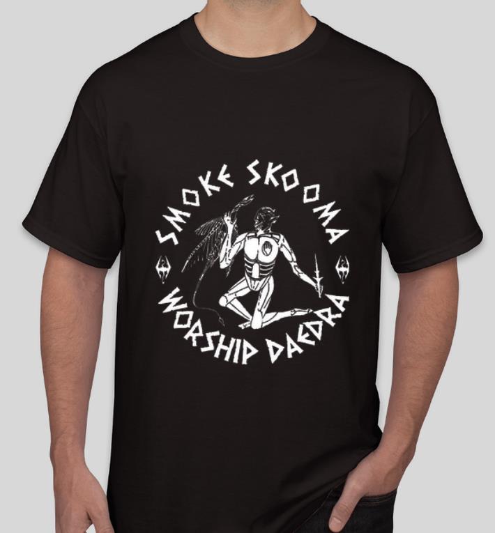 Hot Smoke Skooma Worship Daedra shirt 4 - Hot Smoke Skooma Worship Daedra shirt