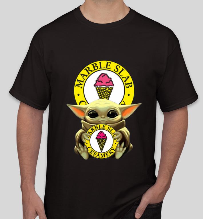 Original Baby Yoda Hug Marble Slab Creamery shirt 4 - Original Baby Yoda Hug Marble Slab Creamery shirt
