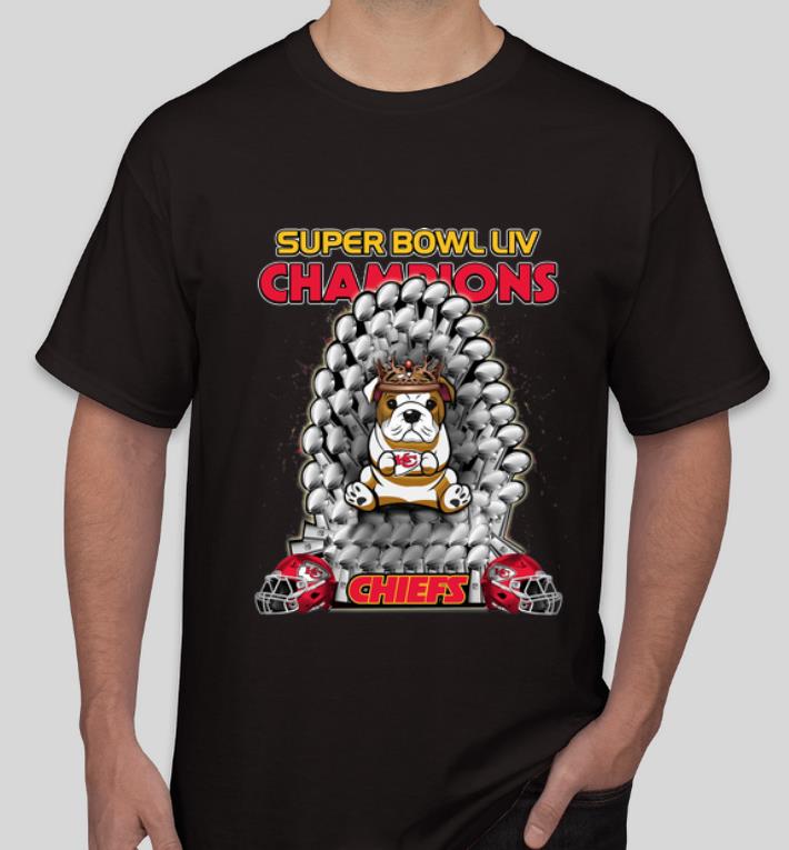 Original Bulldog Iron Throne Super Bowl Champions Kansas City Chiefs shirt 4 - Original Bulldog Iron Throne Super Bowl Champions Kansas City Chiefs shirt