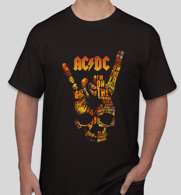 Pretty ACDC Rock Band I m on the highway to hell shirt 4 - Pretty ACDC Rock Band I'm on the highway to hell shirt