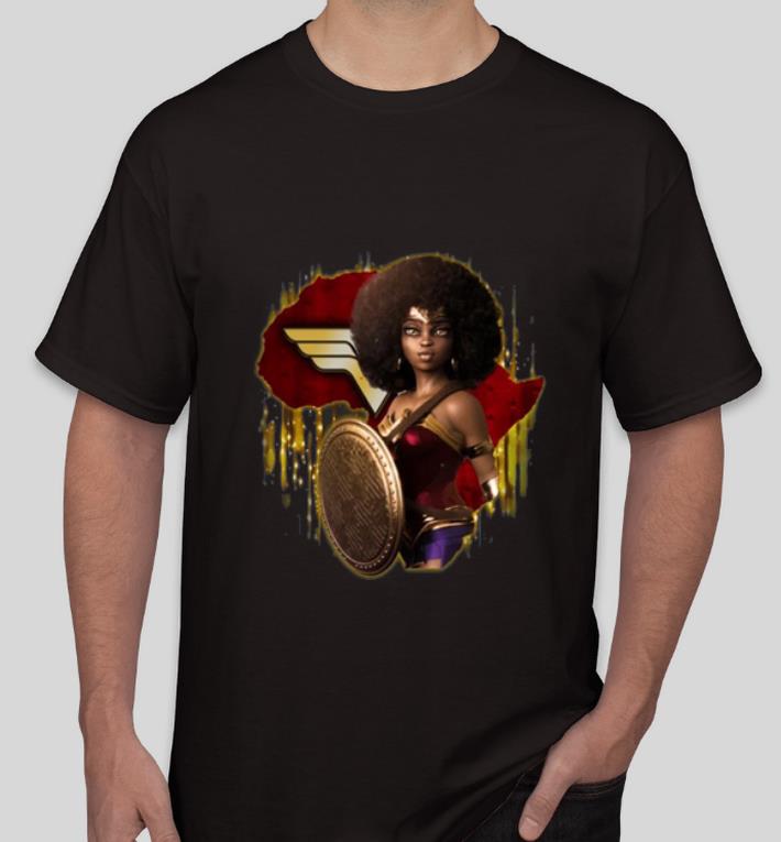 Top Black Girl Wonder Woman shirt 4 - Top Black Girl Wonder Woman shirt