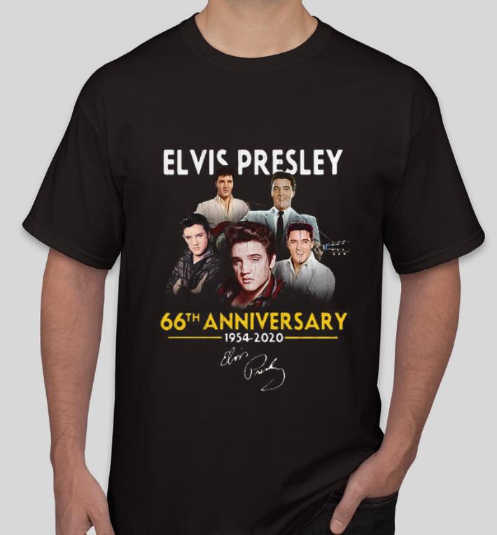Top Elvis Presley 66th Anniversary 1975 2020 signatures shirt 4 - Top Elvis Presley 66th Anniversary 1975 – 2020 signatures shirt